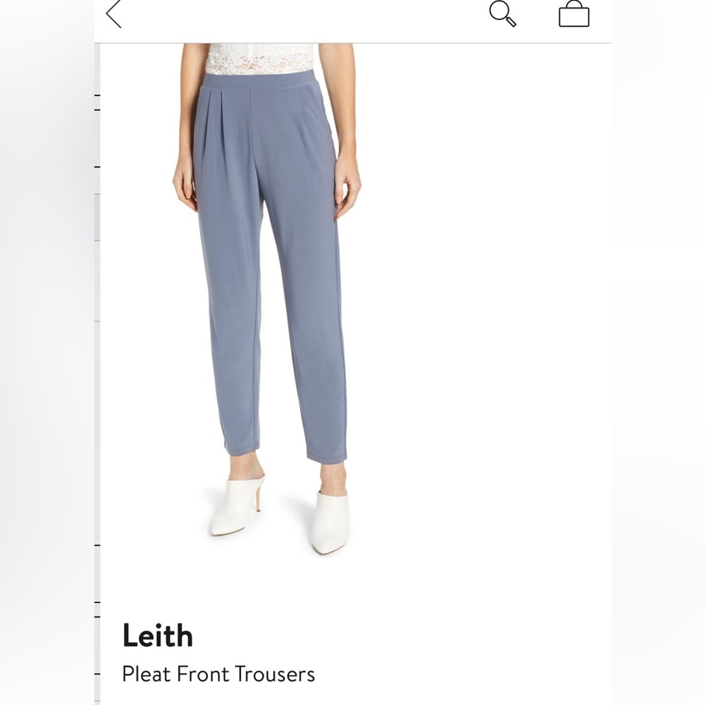 Leith Pleat Front Trousers